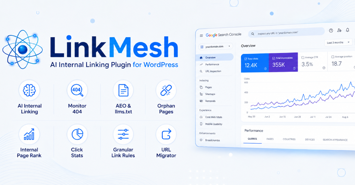 AI Internal Linking Plugin for WordPress LinkMesh